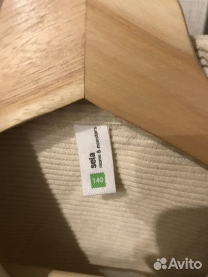 Рубашка вельветовая для девочки