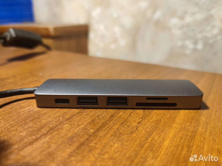 USB type C HUB usba 3.0 hdmi SD хаб переходник