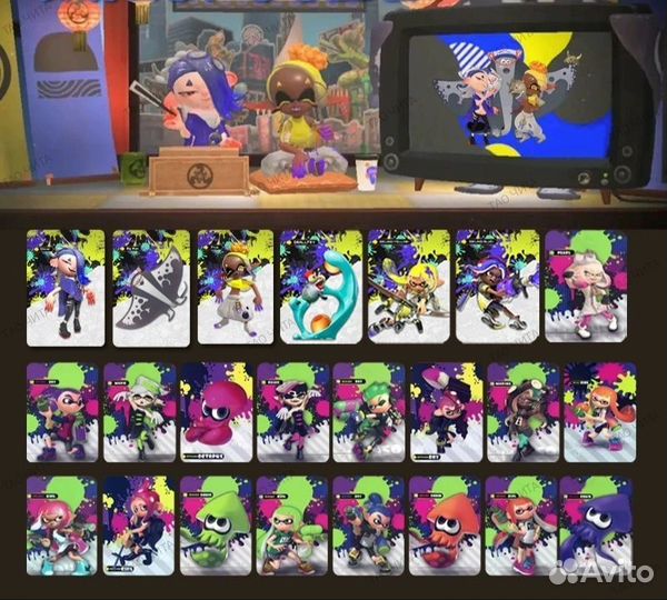 Amiibo карточки амибо Splatoon