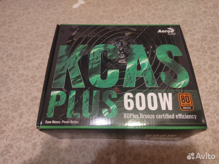 Блок питания kcas plus 600w