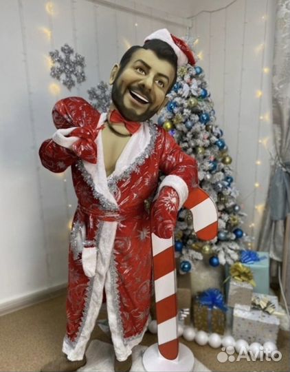 Поздравление от Супер Жорика. Ростовая кукла