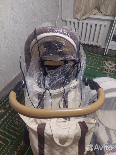 Коляска 3 в 1 бу игровой коврик в подарок