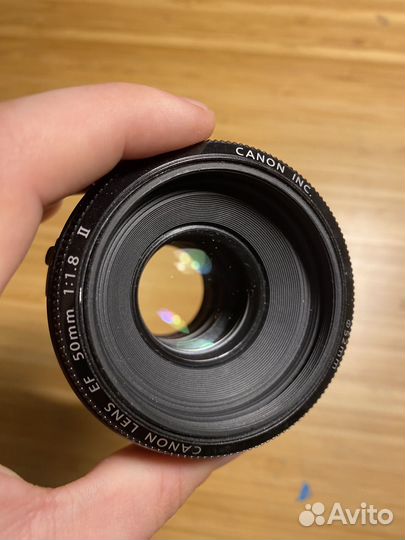 Объектив canon ef 50mm f1.8