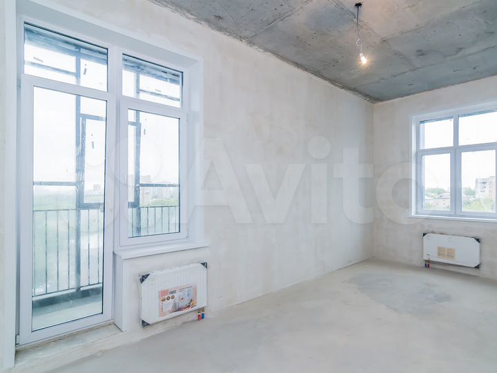 2-к. квартира, 53,1 м², 3/6 эт.