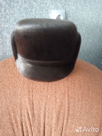 Меховая мужская кепка