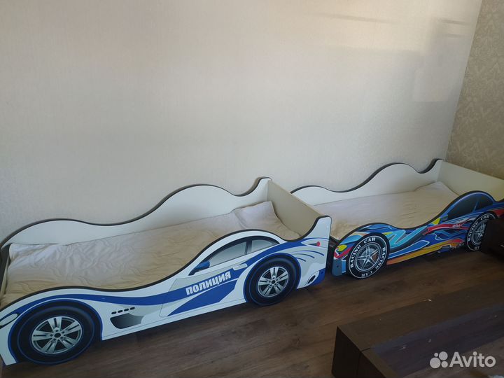 Детская кровать от 3 лет с матрасом бу