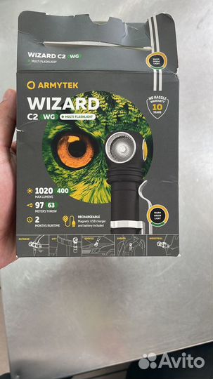 Тактический фонарь Armytek wizard c2 wg