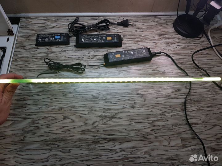 Стеклянная Светодиодная Полка