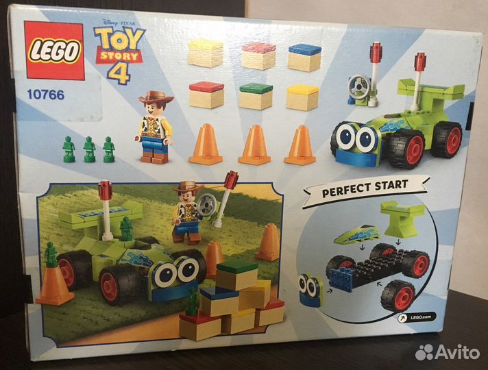 Lego 10766 Toy Story 4 Вуди на Автомобиле