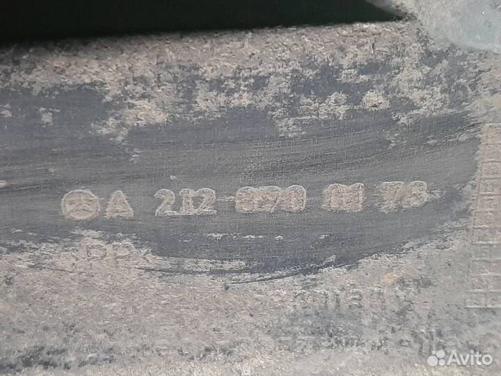 Брызговик задний левый Mercedes Benz E-class W212