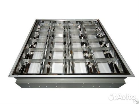 Светильник растровый лво 418