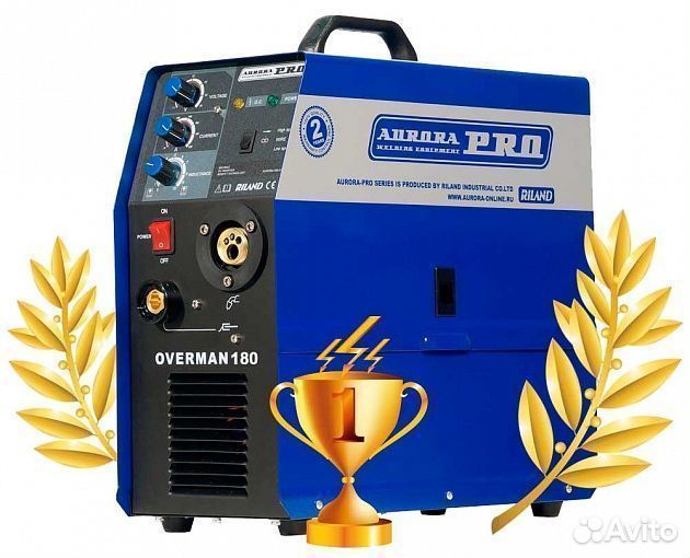 Сварочный ПОЛУАВТОМАТ aurorapro overman 180