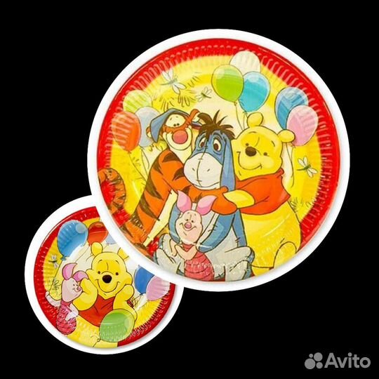 Атрибутика на День Рождения. Одноразовая посуда