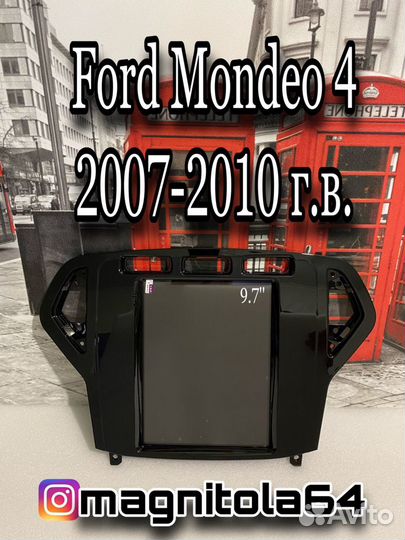 Android на Ford Mondeo 4 2007-2010