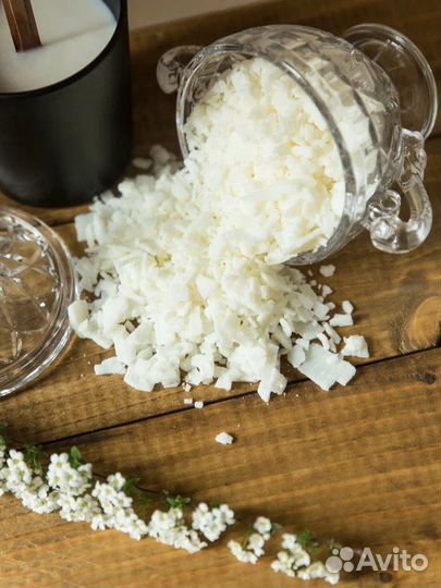 Воск, соевый, 3 кг (хлопья)