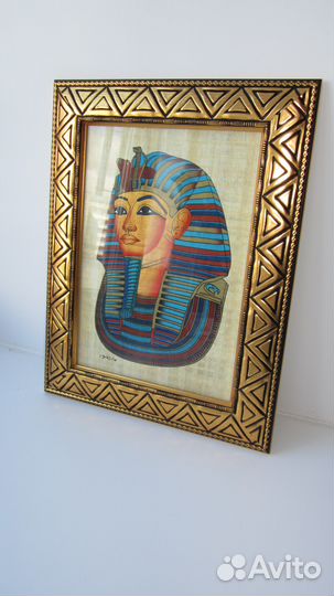 Картина Папирус Фараон в Багетной Рамке на заказ