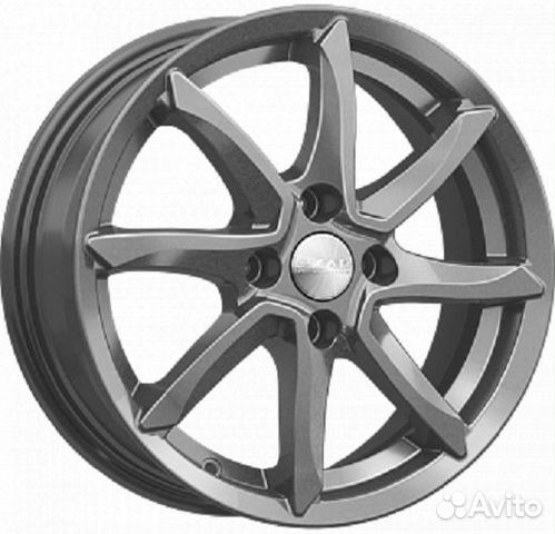 Диск Скад Осака Графит 6*15/4*100 d60,1 ет37