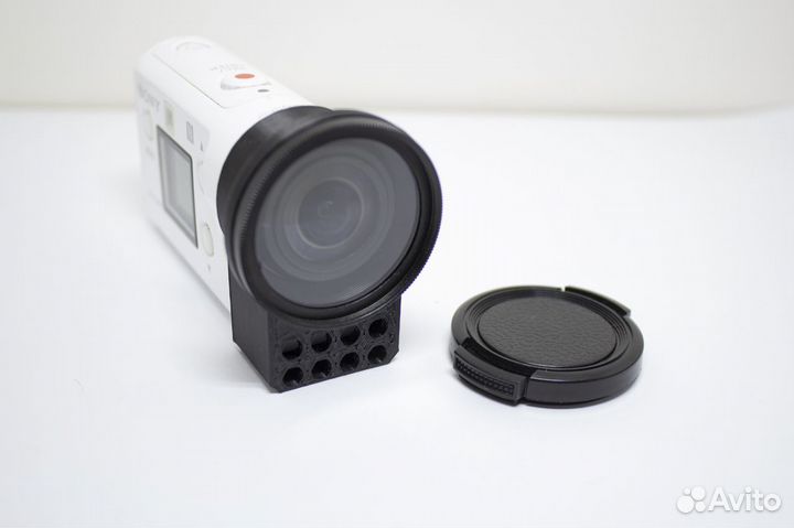 Защитная линза для Sony X3000, AS300. уф фильтр