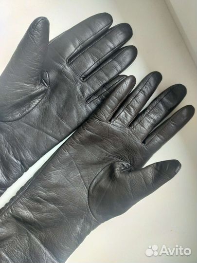 Перчатки женские кожаные 8 размер