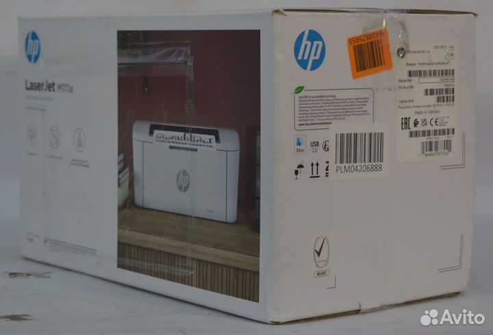 Принтер лазерный HP LaserJet M111a (7MD67A) k3 00