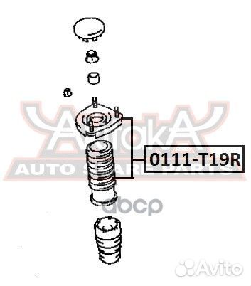 Опора амортизатора зад прав/лев 0111T19R asva