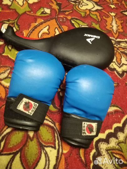 Перчатки для спорта, лапа для тхэквондо