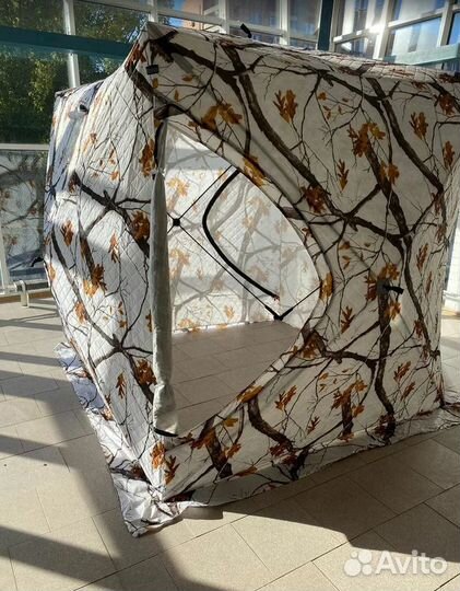 Палатка куб зимняя 3х слойная