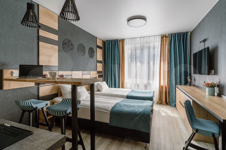 Квартира-студия, 23,4 м², 4/18 эт.