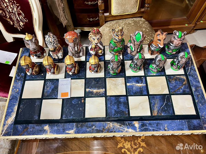 Деревянные шахматы