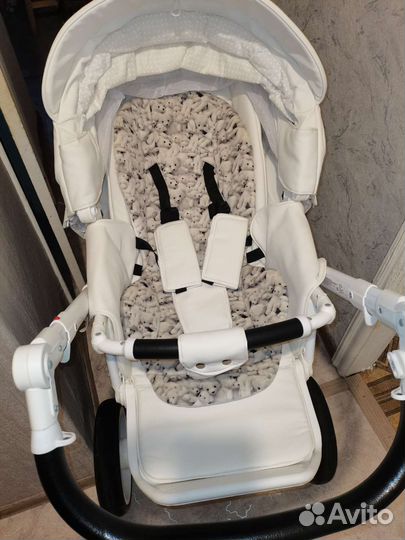 Коляска 2 в 1 adamex luciano