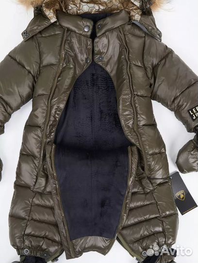 Комбинезон-трансформер для выписки зимний новый