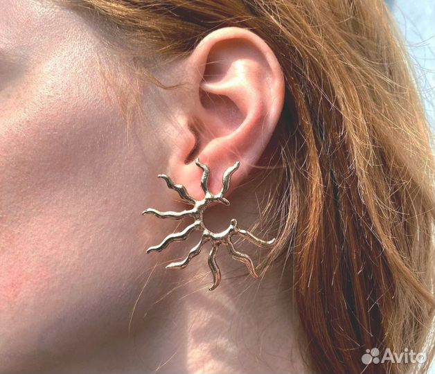 Новые серьги