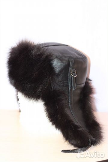 Мужская зимняя шапка ушанка