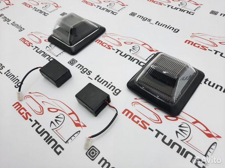 Повторители поворотников w463 стиль 2018+ Black