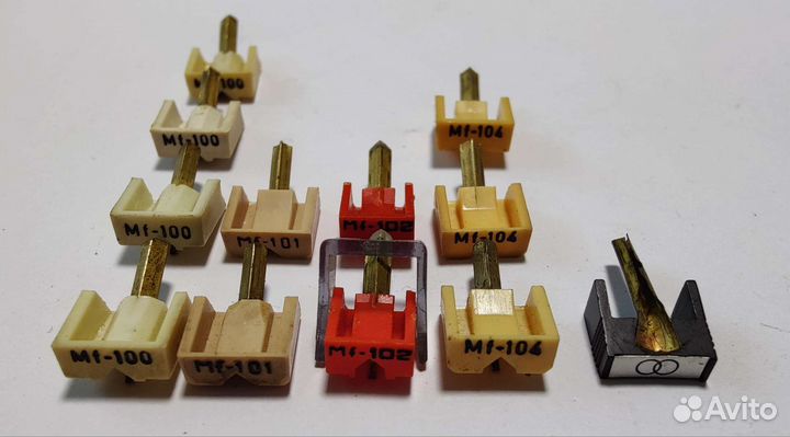 Головки звукоснимателя,вставки,иголки