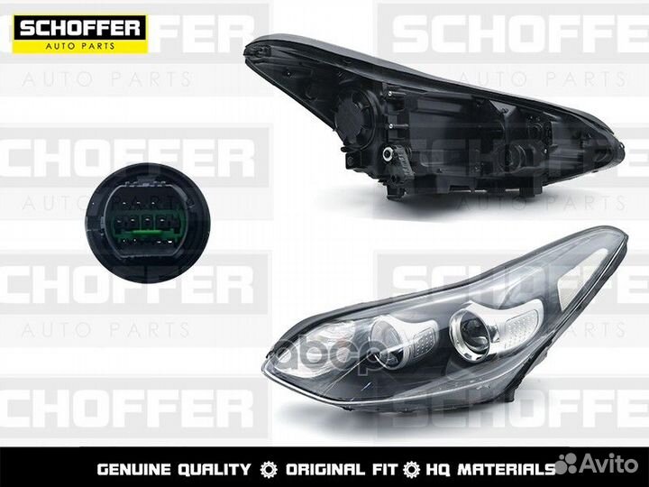 Фара левая галоген, LED Kia Sportage 4 (IV 201