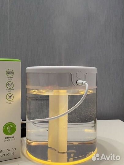 Увлажнитель воздуха с Дисплеем и 2 распылителями