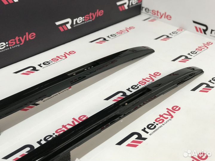 Рейлинги Toyota RAV4 (XA50) с18г Черные