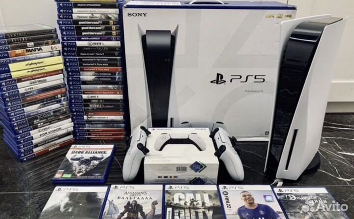 PS5 Sony PlayStation 5 запечатанная 1218А и 1216A