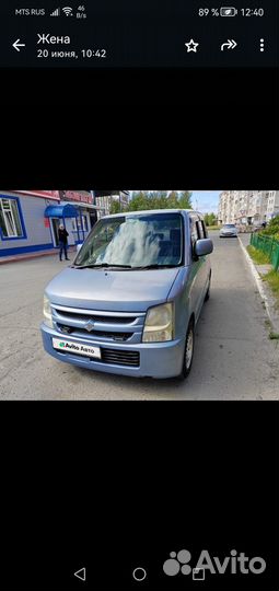 Suzuki Wagon R 0.7 AT, 2006, 203 600 км