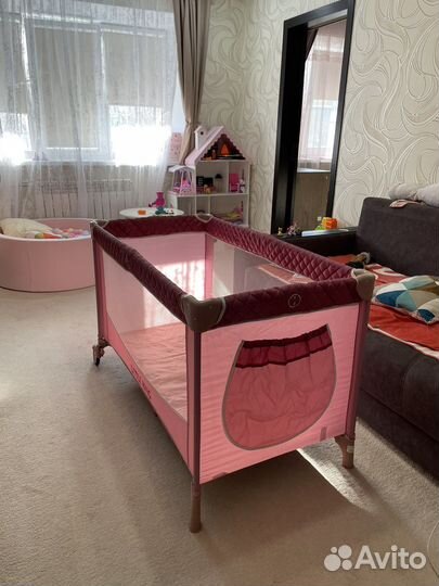 Детская кроватка манеж