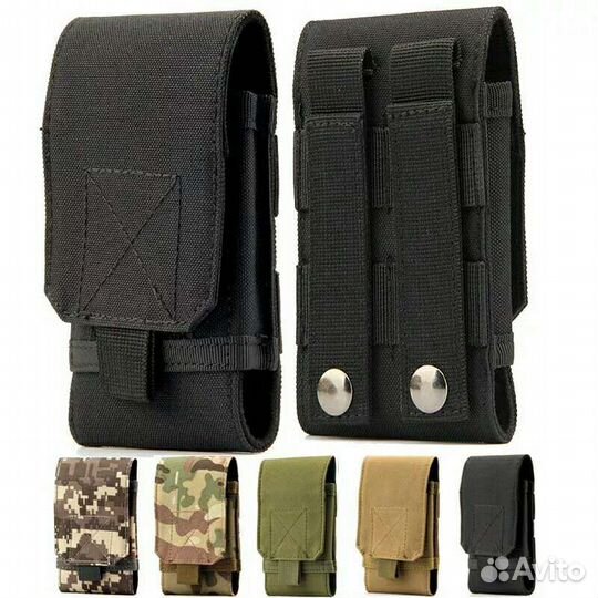 Чехол тактический молле для большого смартфона 6+