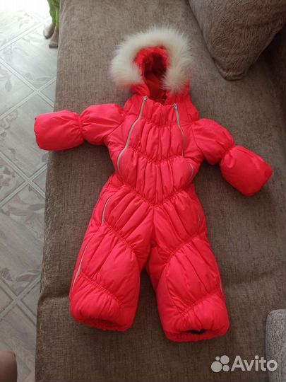 Зимний комбинезон для девочки