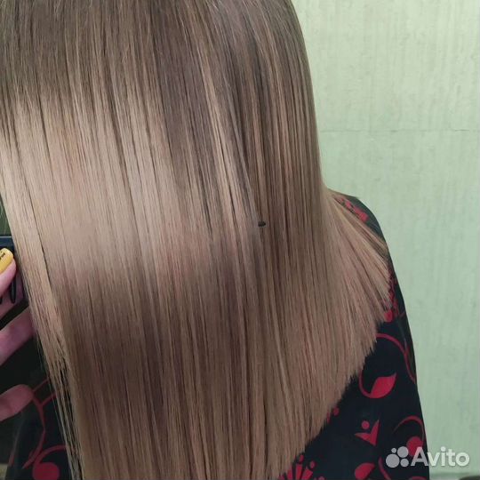 Окрашивание волос, кератин, ботокс