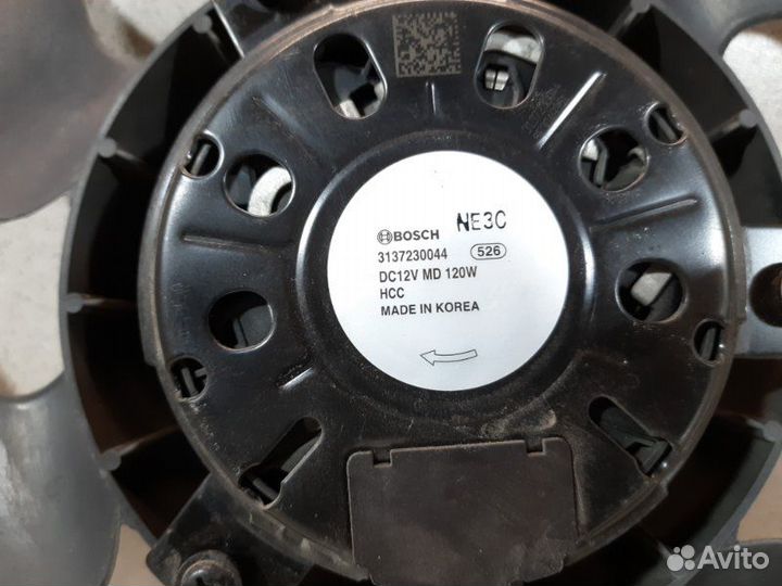 Крыльчатка вентилятора Kia Ceed 2