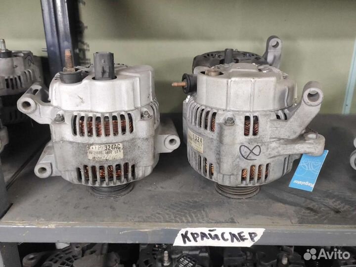 Генератор chrysler voyager 2.4 compas додж караван