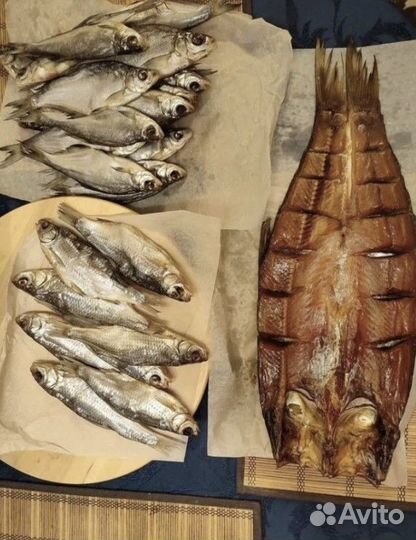 Вобла астраханская (вяленая рыба)