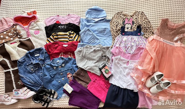 Детские вещи пакетом 110-116