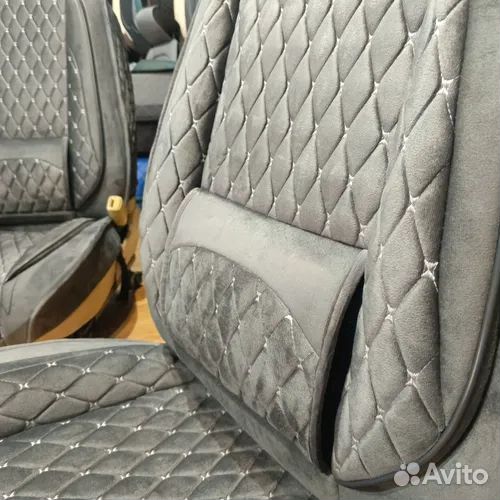 Чехлы на сиденья авто из Алькантары комплект