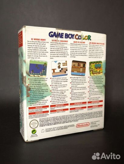 Новый и запечатанный Nintendo Gameboy Color (1999)